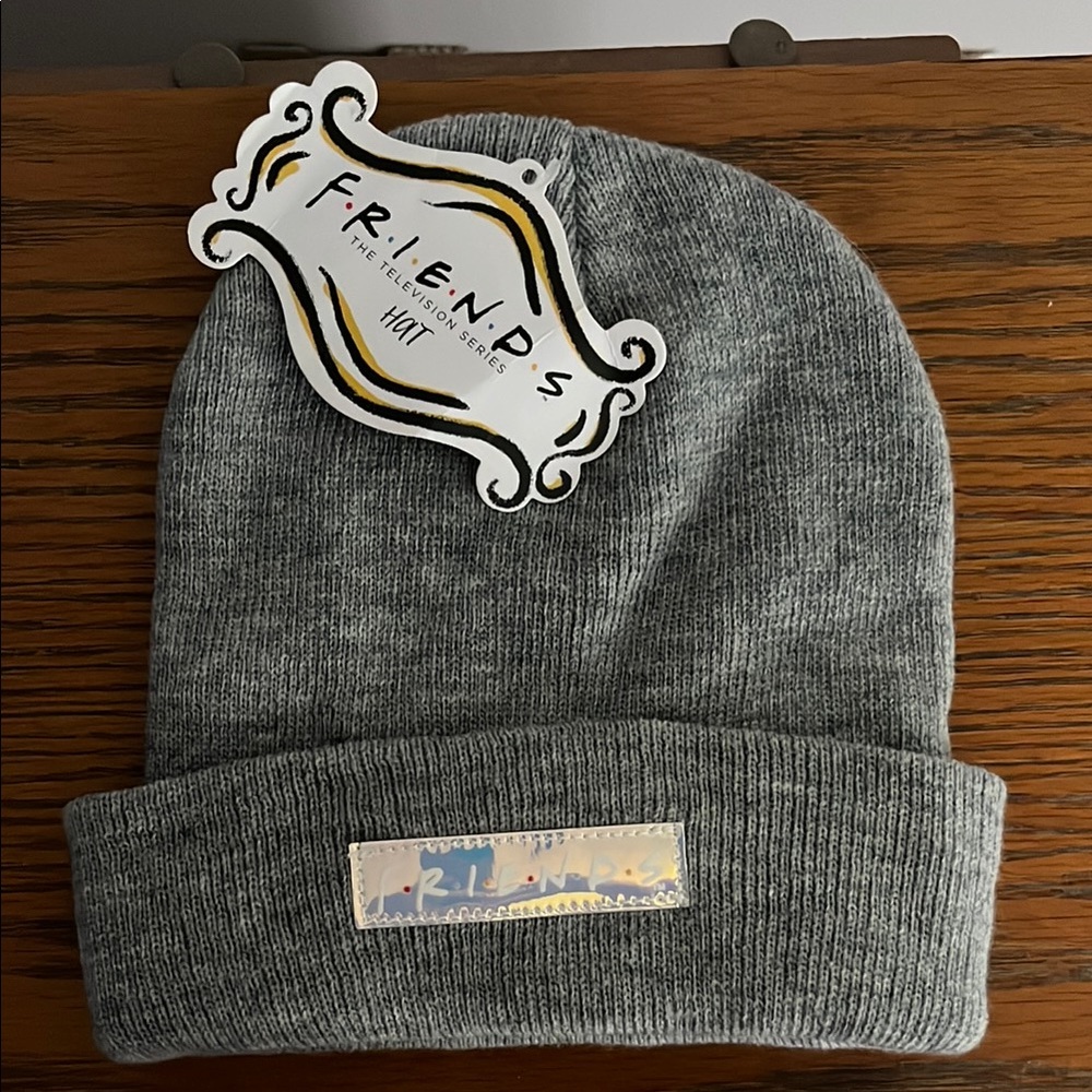FRIENDS Gray Knit Beanie